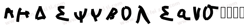 AHD Symbol Sans字体转换
